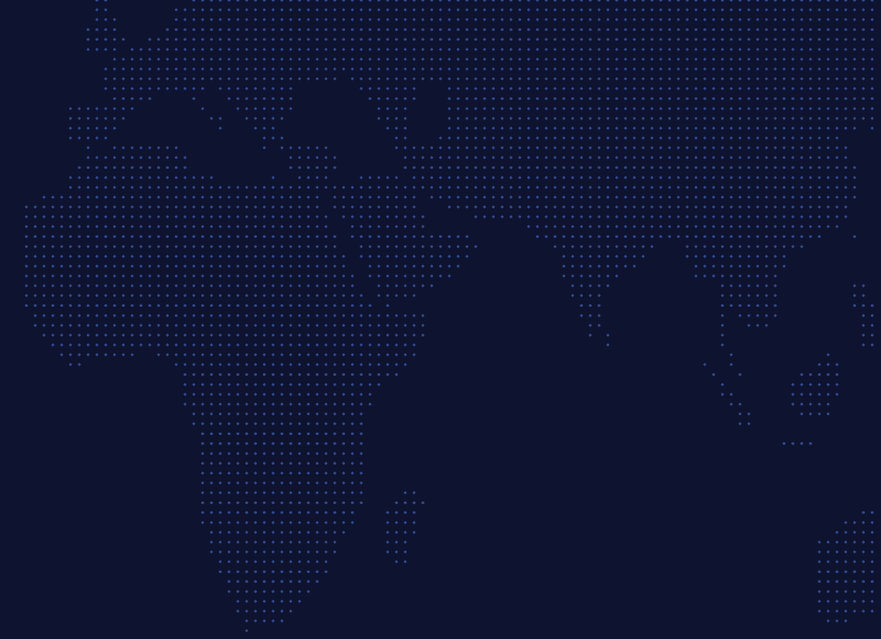 Map showing Dubai headquarters, Djibouti operations and the supply network